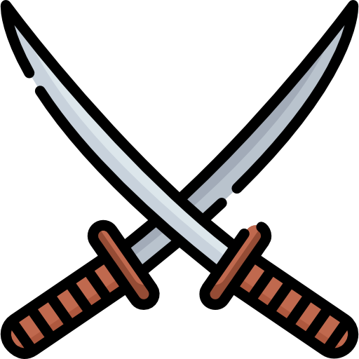 Katana Free Icon - Seven Lakes Junior High School (512x512)
