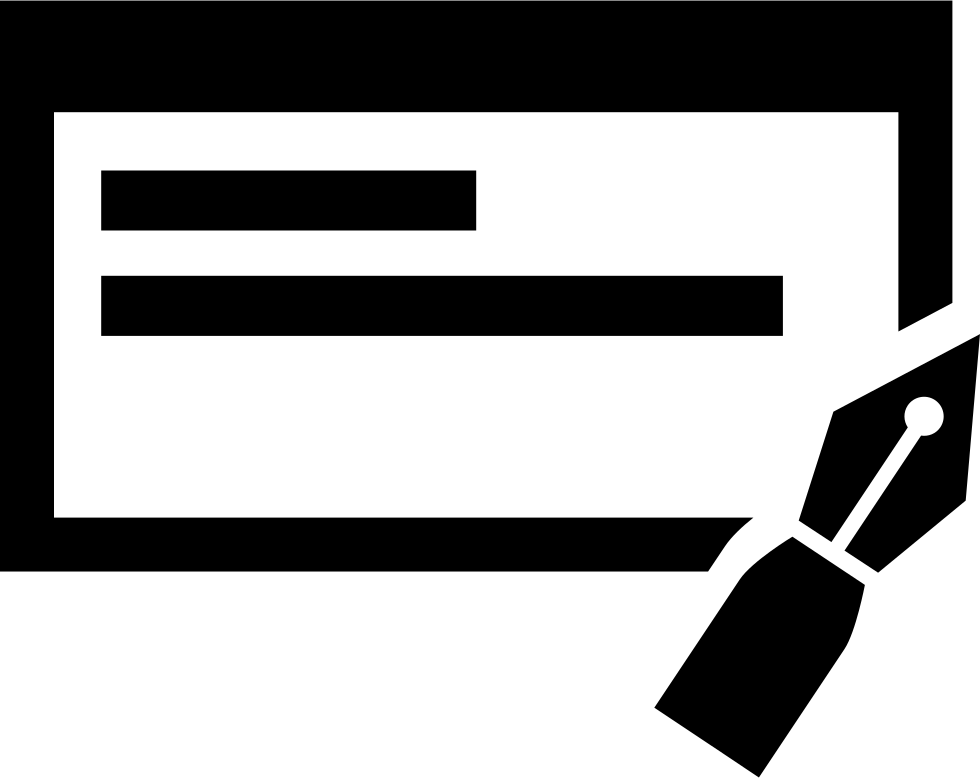 Checkbook Comments - Checkbook Icon 512 (980x778)