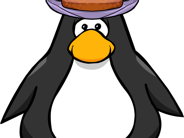 Happy Birthday Clipart Penguin - Club Penguin Bunny Slippers (640x480)