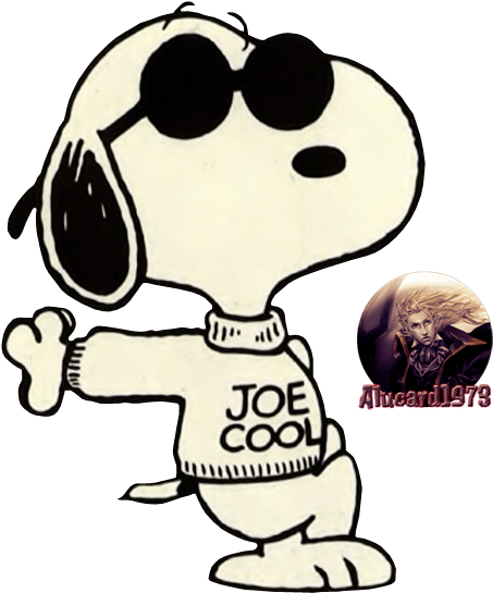 Snoopy And Woodstock Joe Cool (470x560)