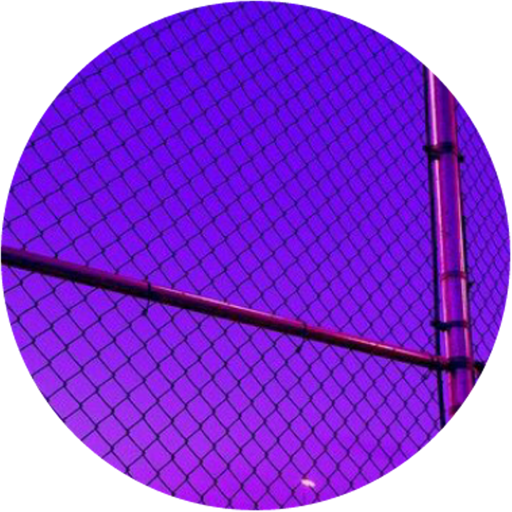 Fence Clipart Purple - Circle (1024x1024)