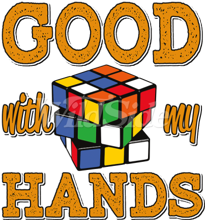 Good With My Hands Rubik's Cube - Good With My Hands Rubik's Cube (450x450)
