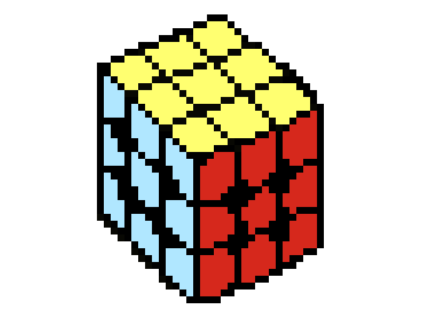 Rubik's Cube - Graphic Design (630x580)
