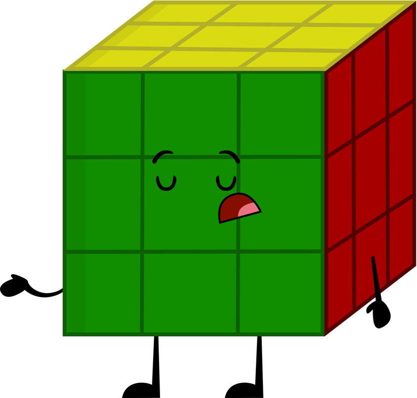Rubix Cube Png - Object Adversity Rubix Cube (844x807)