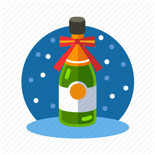 Beverage Christmas Liquor Xmas Icon Ⓒ - Illustration (512x512)