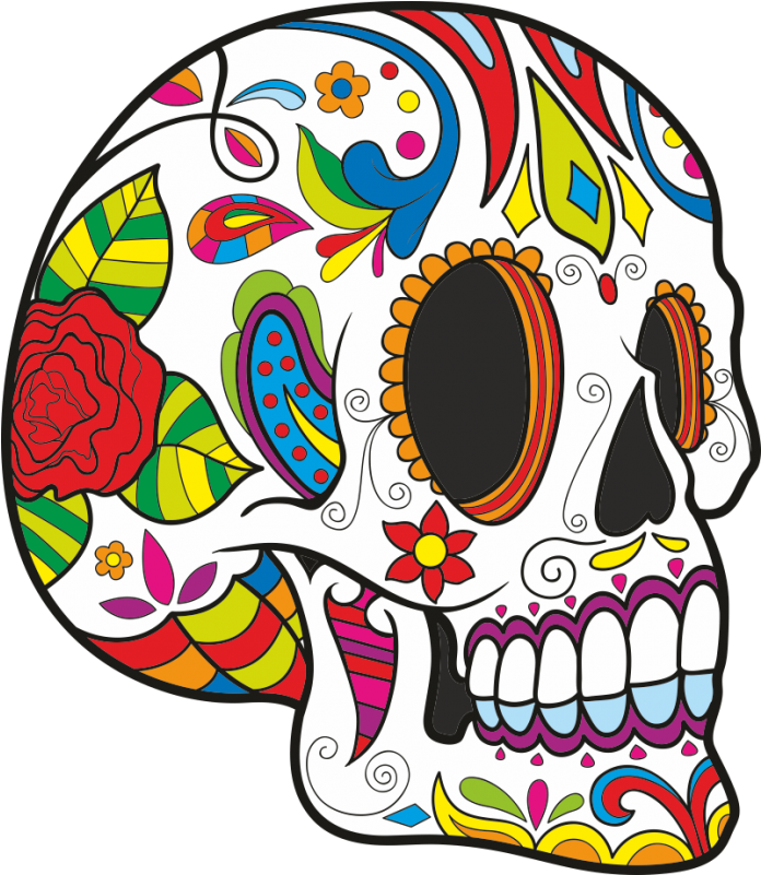 Rb Dia De Los Muertos Byoc - Sugar Skull Profile (800x800)