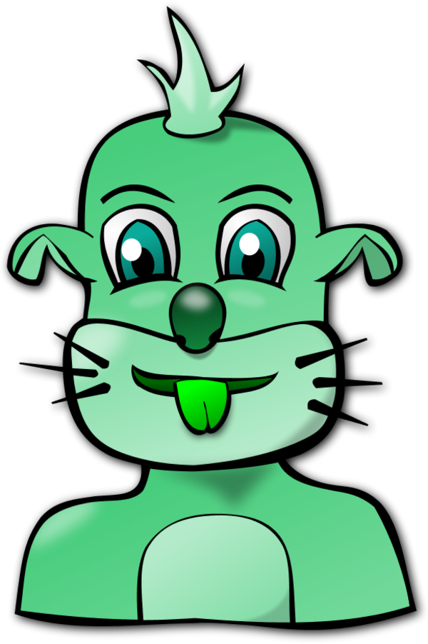 Dog Face Like A Human - Clip Art (600x902)