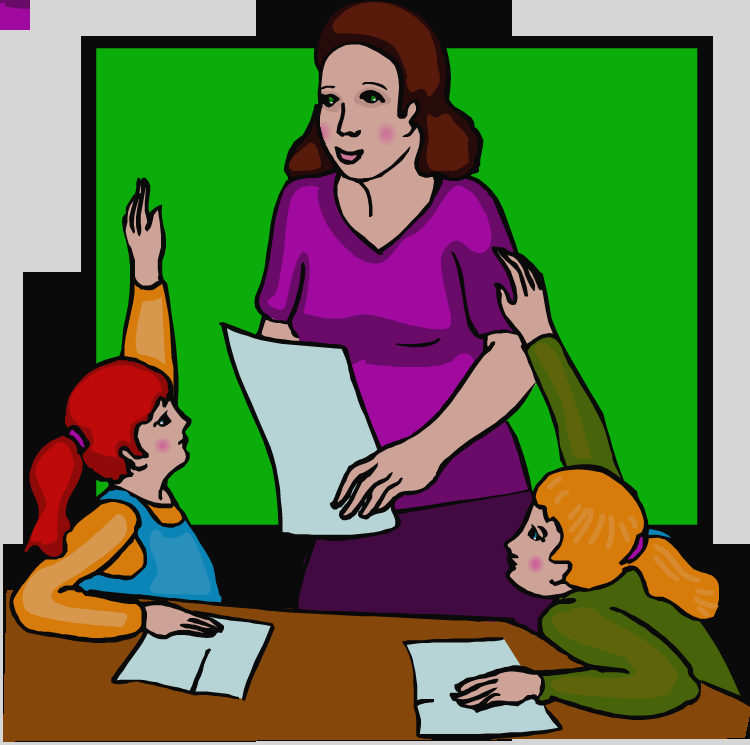Teacher Teaching Clipart (750x745)