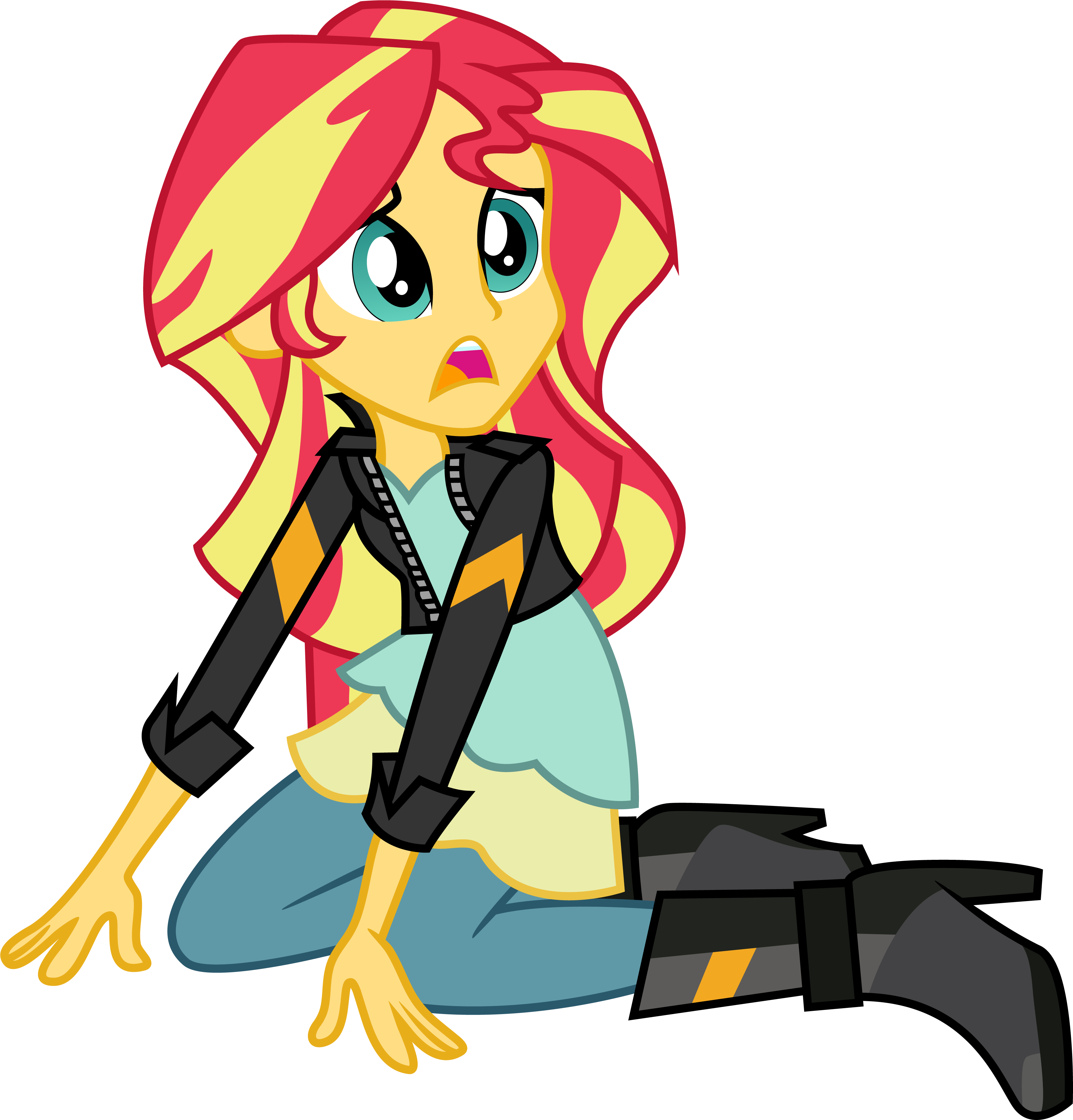 Paulysentry, Clothes, Equestria Girls, Friendship Games, - Mlp Friendship Games Worried (3665x3863)