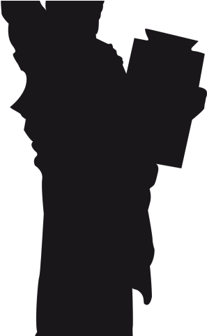 Landmark Clipart Statue Liberty - Silhueta Estatua Da Liberdade (640x480)