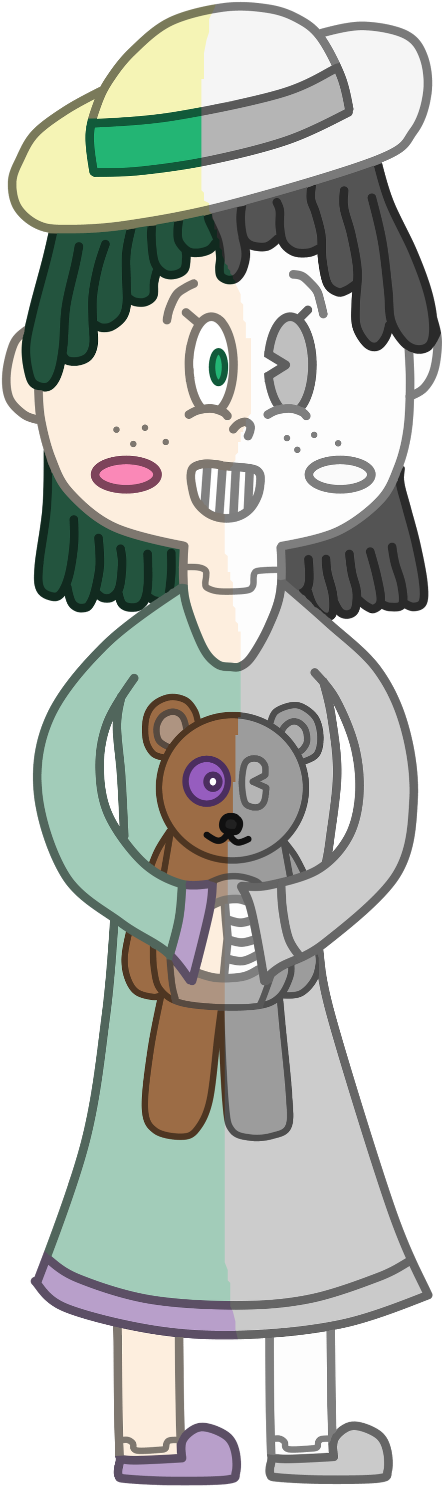 1950s Diner Collab By Enderemerald46 1950s Diner Collab - Cartoon (1024x3062)