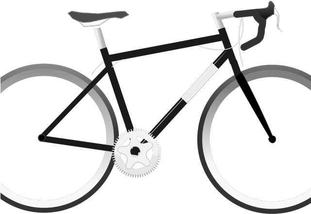 Cycling Clipart Animated - Cartoon Bike Transparent Background (640x480)