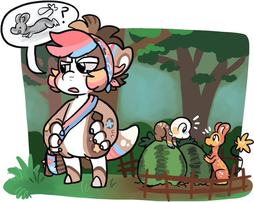 Farming Trial The Chase By Leniproduction - Cartoon (1000x800)