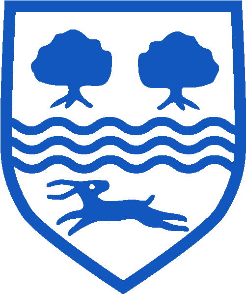 Chase Side Shield Blue 550×600 - Chase Side Primary School (550x600)