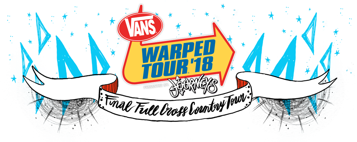 Chase Atlantic - Vans Warped Tour 2018 Logo (1200x479)