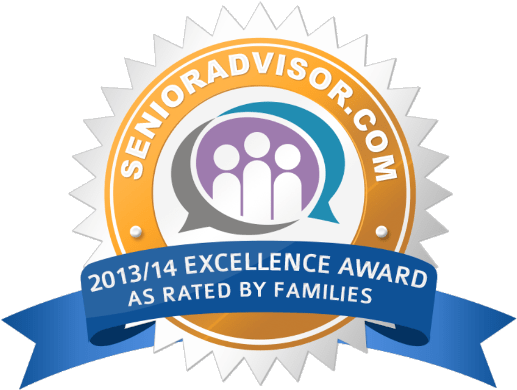 Voted Best In Senior Living 2013 & 2014 - Senior Advisor (533x400)