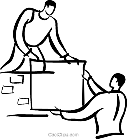 People Moving Clipart 2834 - Clip Art People Moving (440x480)