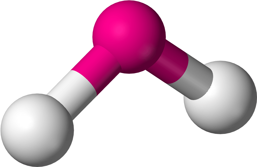 Dumbbells Clipart Bent - Trigonal Pyramidal Molecule (1100x750)