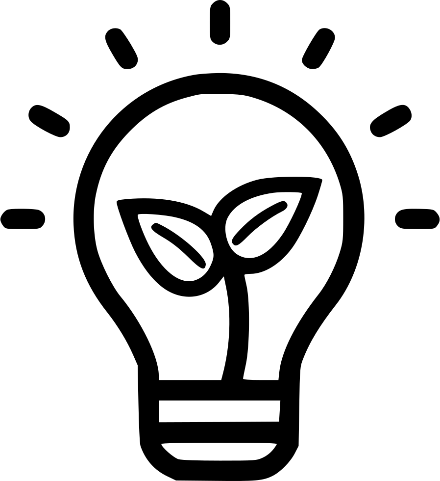 Eco Friendly Png - Light Bulb Symbol Png (898x980)