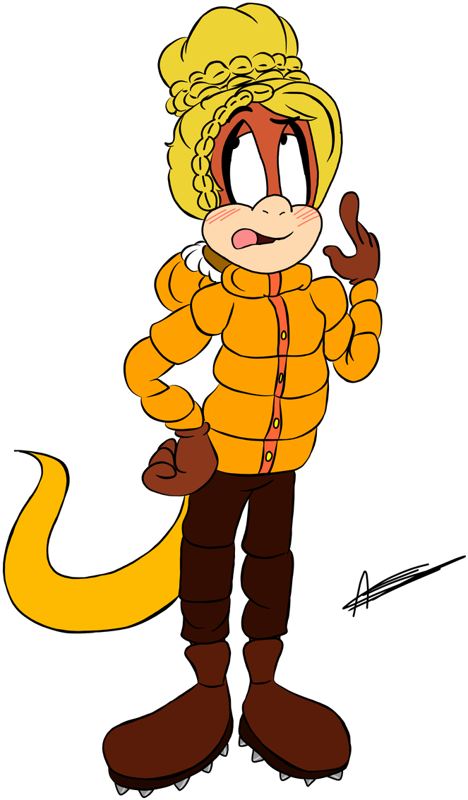 Banjo The Snow Savior By Aso-designer - Cartoon (696x1148)