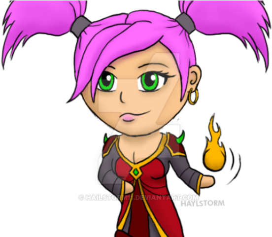 Gnome Clipart Cartoon Girl - Cartoon (640x480)