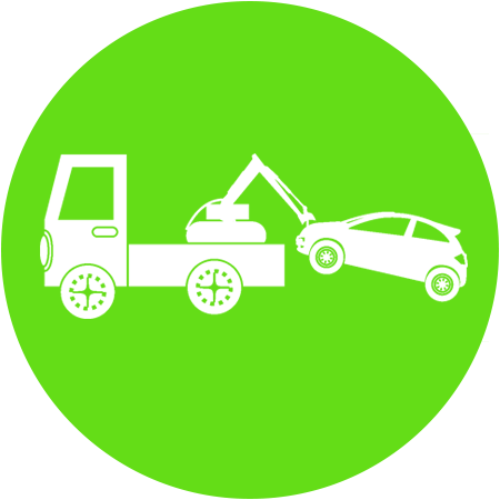 24 Hour Wrecker Service In Beaumont, - Electric Car (450x450)