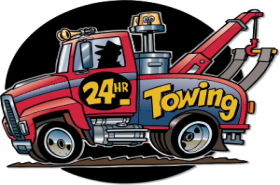 Towing Service In West Coast / Wes Kus - Car Carrier Towing Cartoon (560x370)