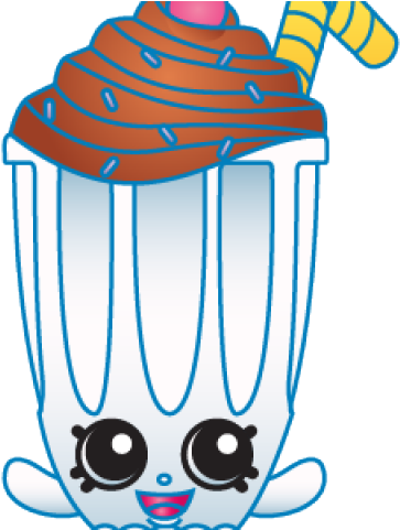 Milkshake Clipart Shopkins , Png Download - Shopkins Shake Clipart Png (363x481)