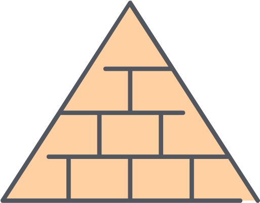 Pyramid Egypt Png File - Triangle (512x512)