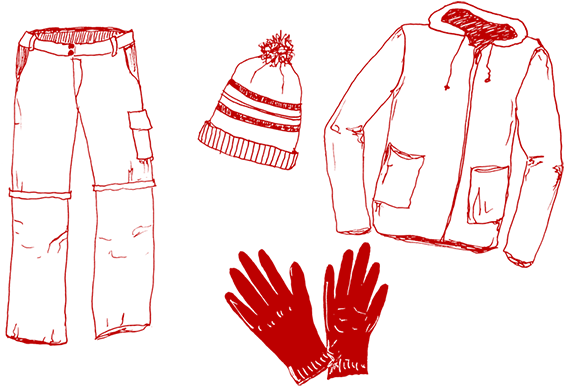 I Once Wore Shorts Flip Flops On The Beach, Got In - Illustration (582x408)