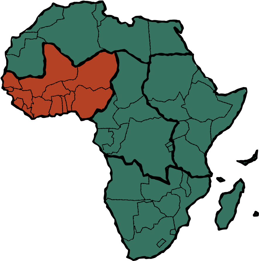 Military Presence And Activity In Africa - Africa Map Png Grey (893x900)
