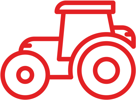 Picture Royalty Free Download Mainland Heavy Parts - Outline Of Tractor (550x550)