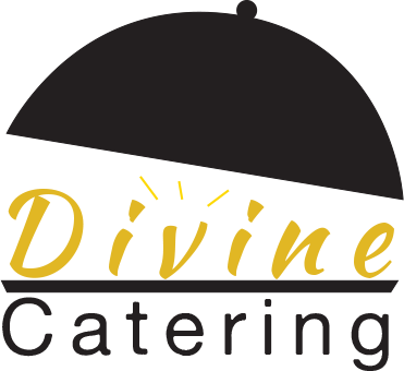 Divine Catering Logo - Divine Catering Logo (371x340)