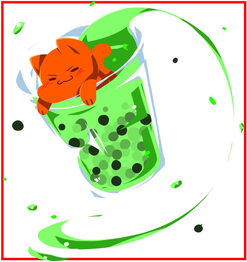 Bubble Tea Bath By Bunnychan21 - Bubble Tea Bath By Bunnychan21 (865x924)