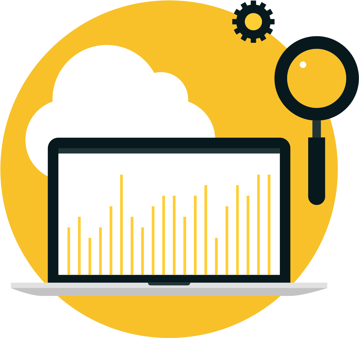 A Web Communication Plan Adapted To Your Company - Illustration (2133x2133)