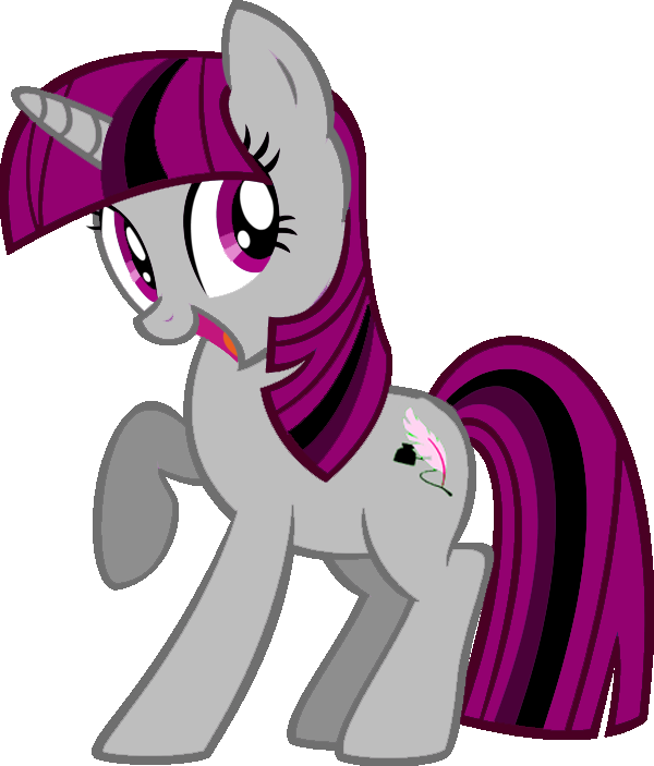 Quill Clipart My Little Pony - My Little Pony Characters Png (600x703)