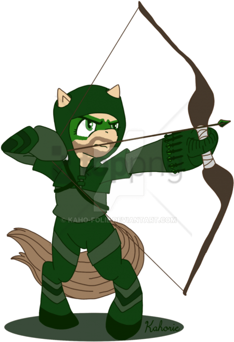 Free Png Download Arrow My Little Pony Png Images Background - Green Arrow Pony (480x701)