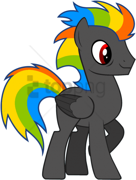 Free Png My Little Pony Base Soarin Png Image With - My Little Pony Male Pony (480x618)
