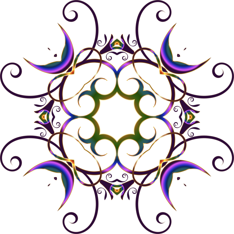 Line Art Floral Design Computer Icons Icon Design - Clipart Background Designs Png (750x750)