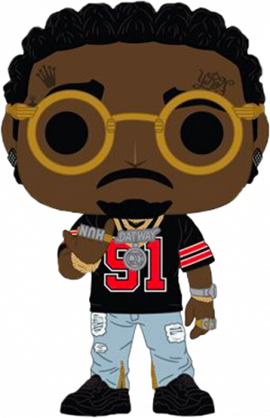 Quavo Funko Pop Vinyl Figure - Migos Funko Pop (300x464)
