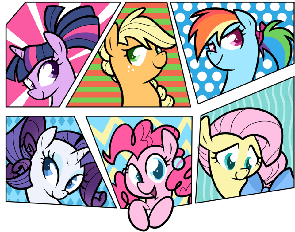 My Little Pony - Новый Год У Пони (1013x788)