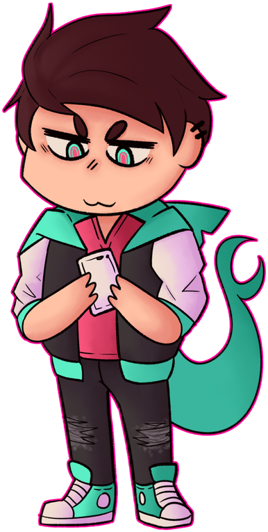 Hello My Name Is Julian B - Cartoon (678x800)