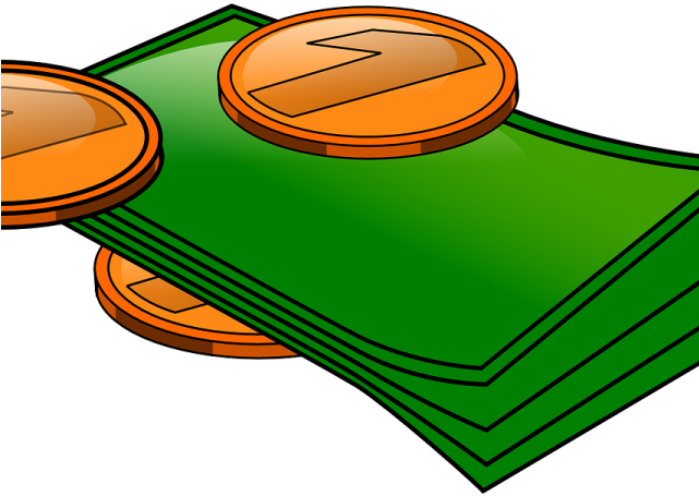 Tax Clipart - Transparent Background Coins Clipart (640x480)
