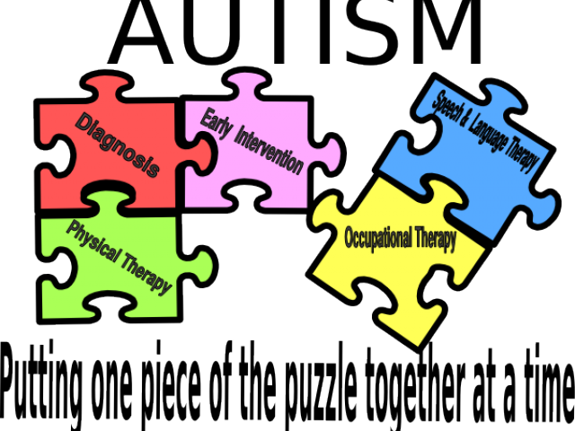 Trick Or Treat Clipart Autism - Piece (640x480)