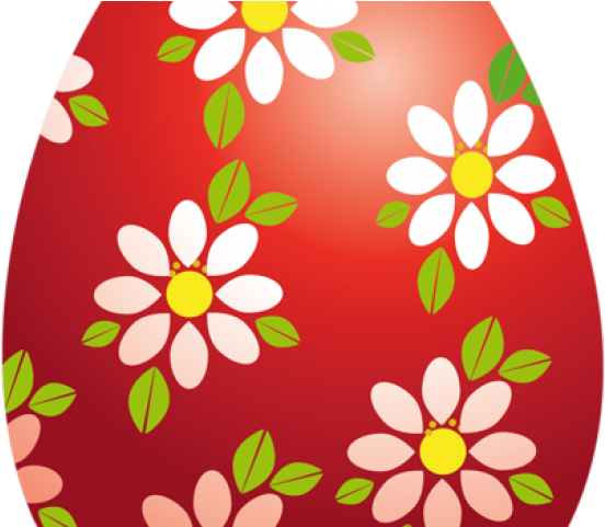 Easter Eggs Clipart Flower - Easter Egg Clipart (640x480)
