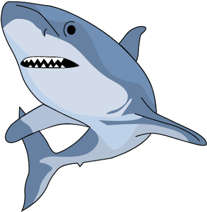 Big African Drum Clipart - Shark Emoji (458x470)