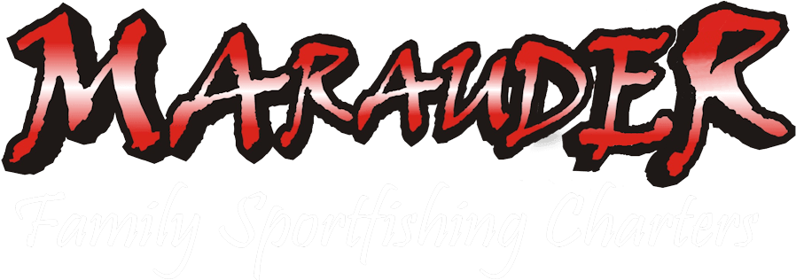 Marauder Family Sportfishing Charters - Calligraphy (900x353)