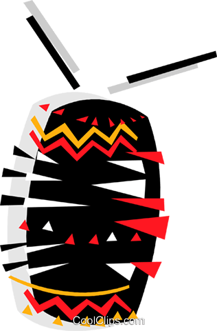 Tambour Africain Vecteurs De Stock Et Clip-art Vectoriel - African Drums Vector Png (316x480)