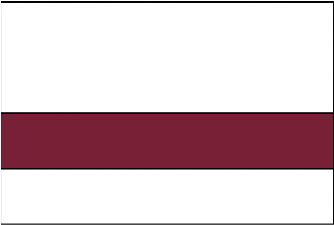 Vector Royalty Free Download Rowmark Satins White Burgundy - Transparent Burgundy Line (500x588)