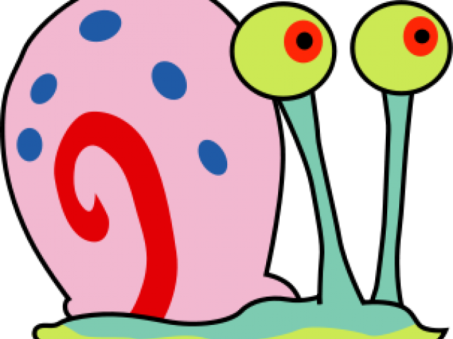 Drawn Snail Gary - Transparent Gary The Snail (640x480)
